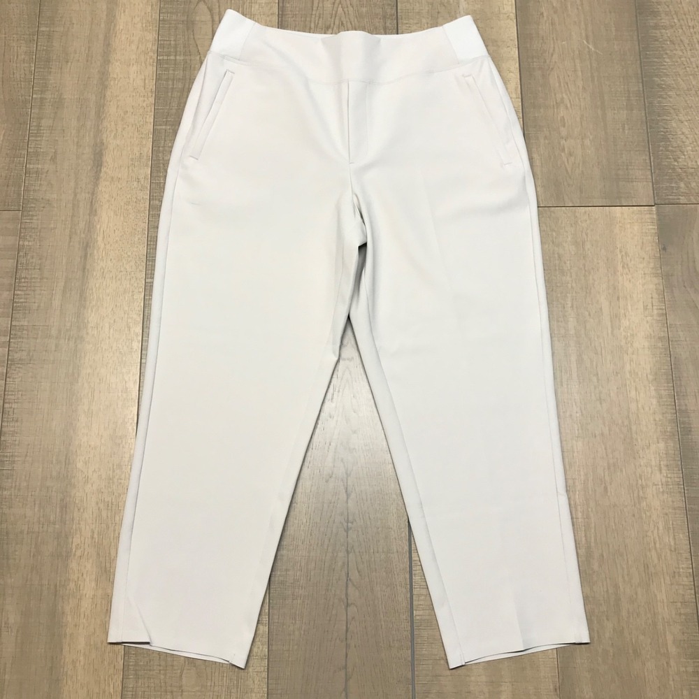 Athleta‎ Pants Womens Size 14P Beige Endless High Rise Pull On Stretch Travel
